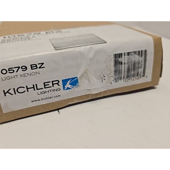 Kichler 10579 BZ Under Cabinet Light, (1) Xenon Lamp BRONZE Series II - Picture 3 of 4